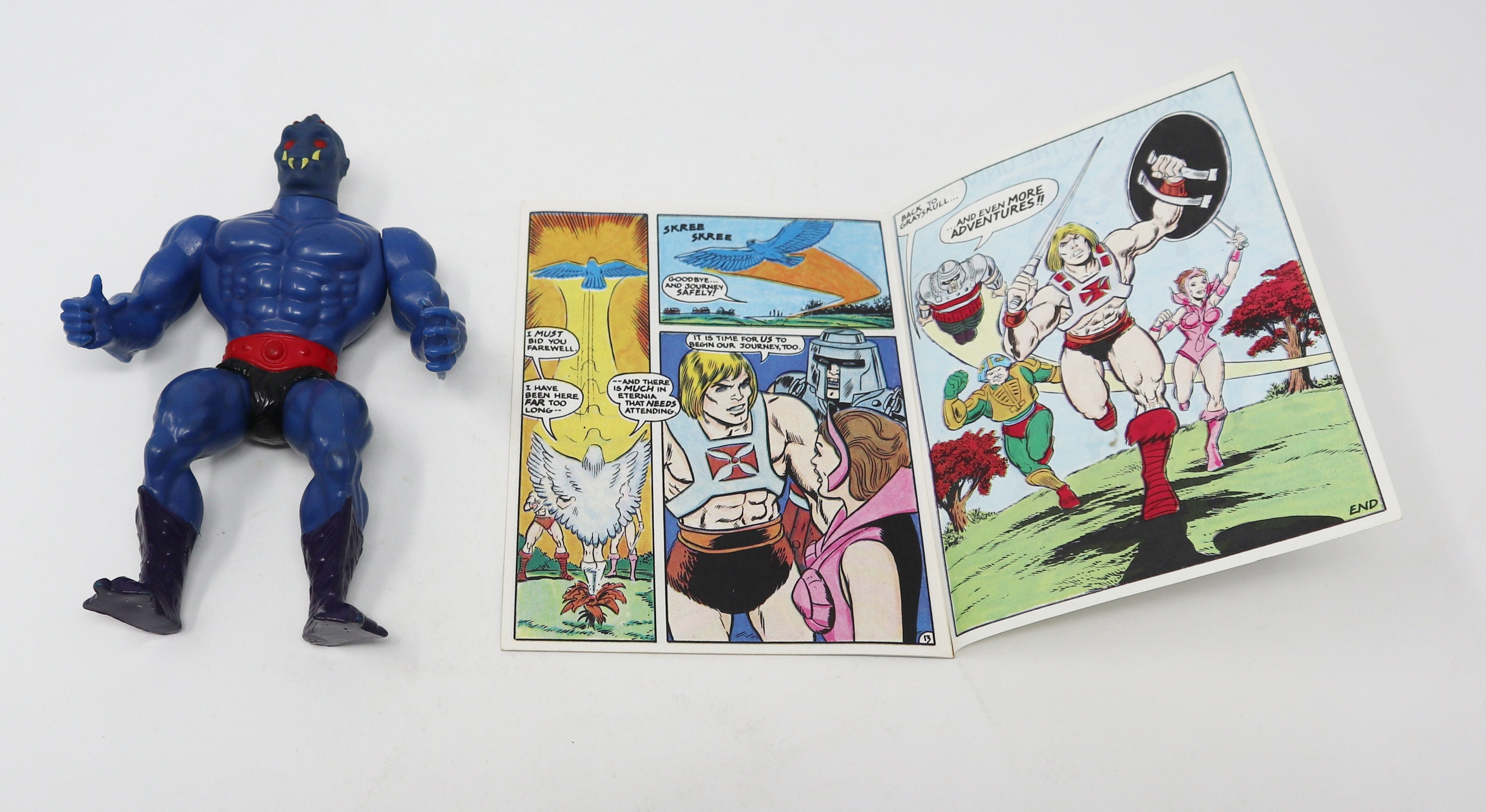 Vintage 1981 80s He-man MOTU Masters of the Universe Original 