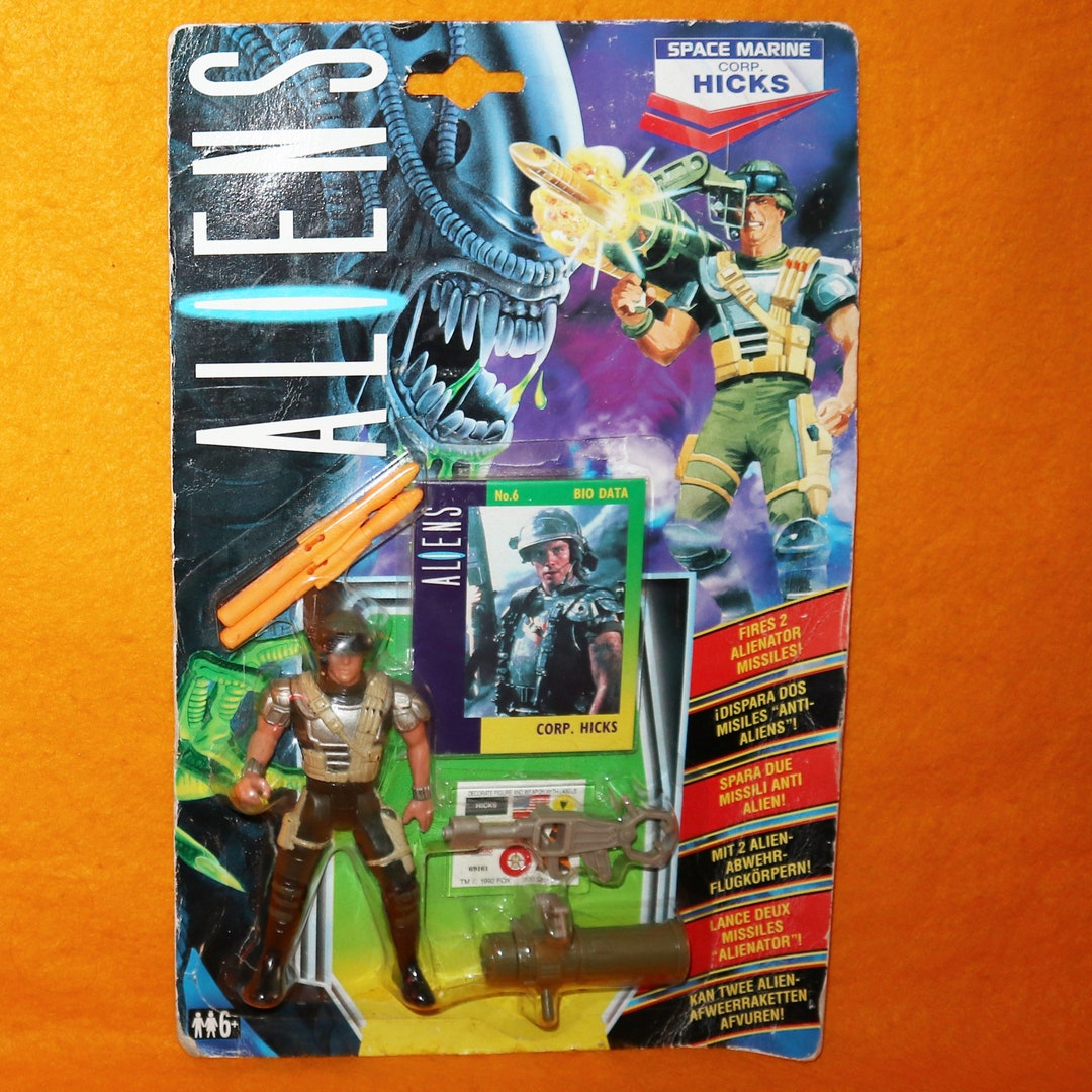 Vintage 1992 90s Kenner Aliens Space Marine Corp. Hicks Action Etsy