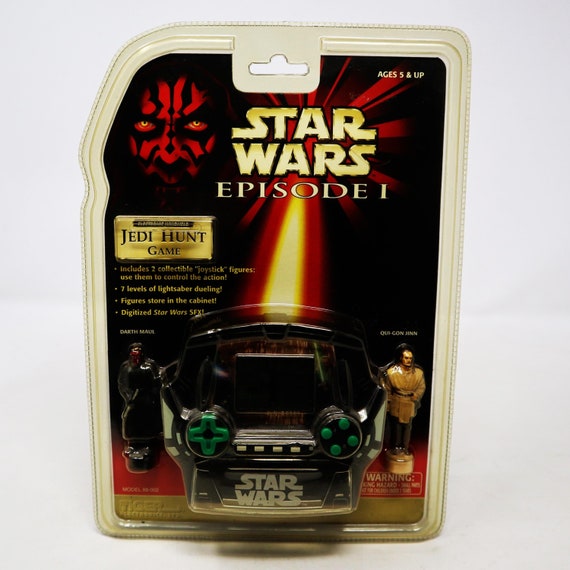 Vintage 1999 90s Tiger Electronic Star Wars Episode I Jedi