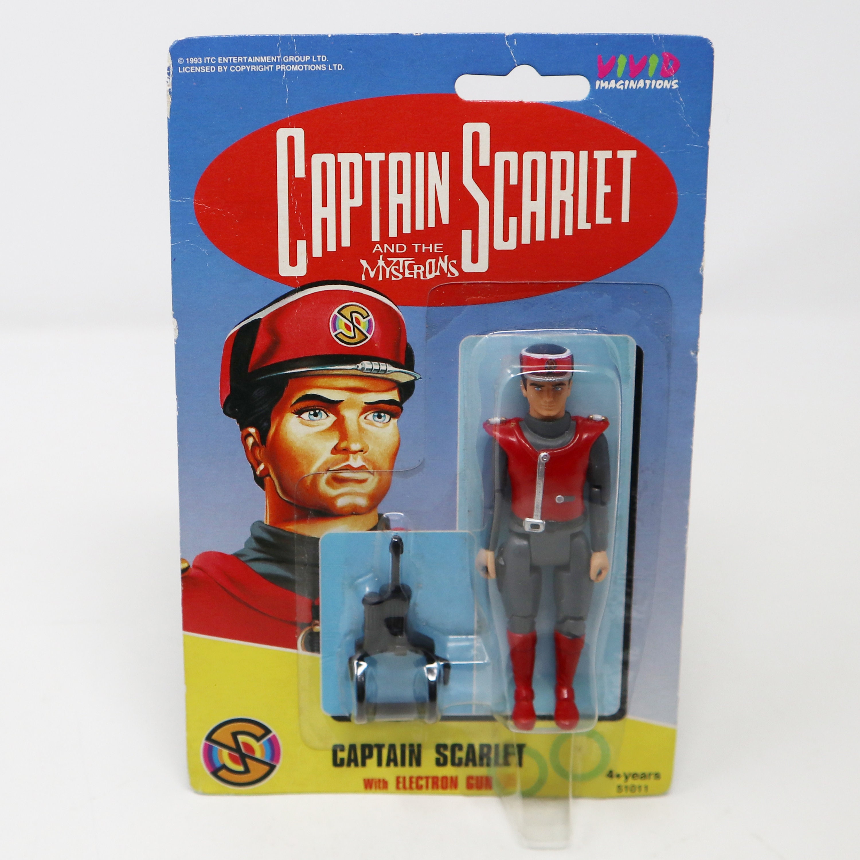 Vintage 1993 90s Vivid Imaginations Captain Scarlet and the Vintage 1993 90s Vivid Imaginations Captain Scarlet and the