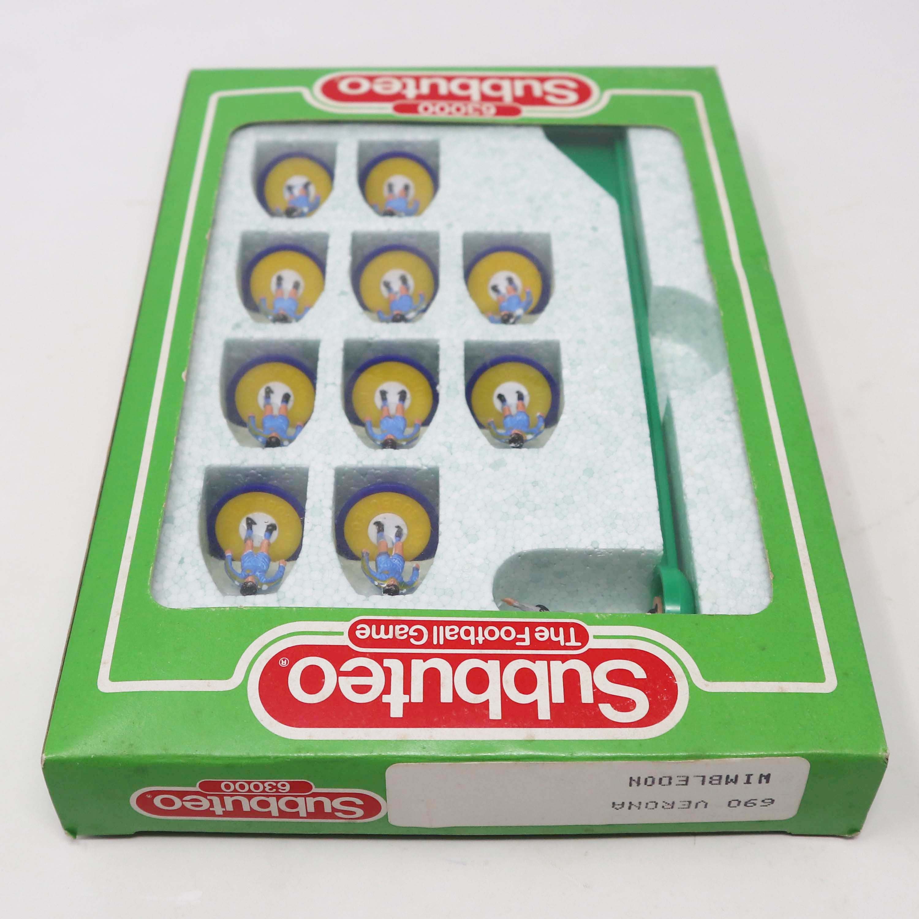 Vintage Subbuteo 63000 the Football Game Table Soccer