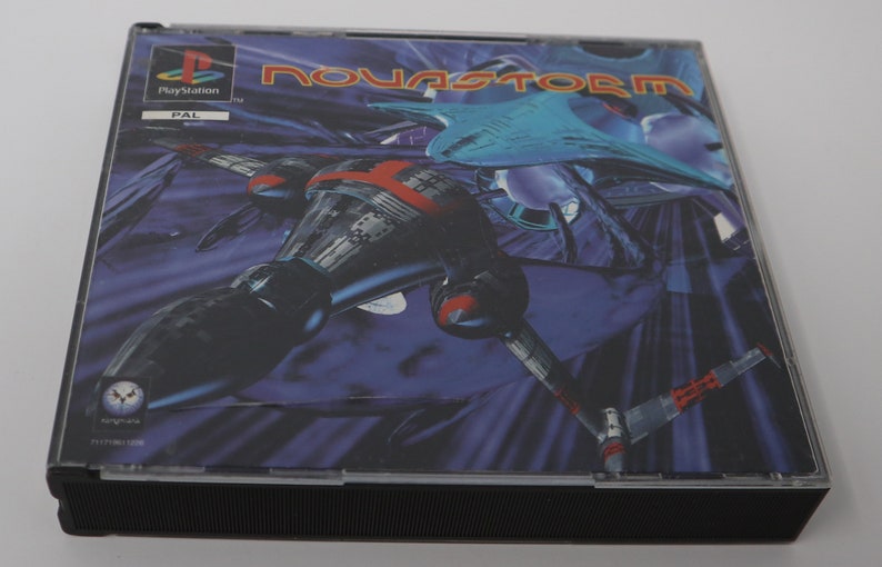 Vintage 1995 90s Playstation 1 PS1 Novastorm Video Game Pal Version 1 Player