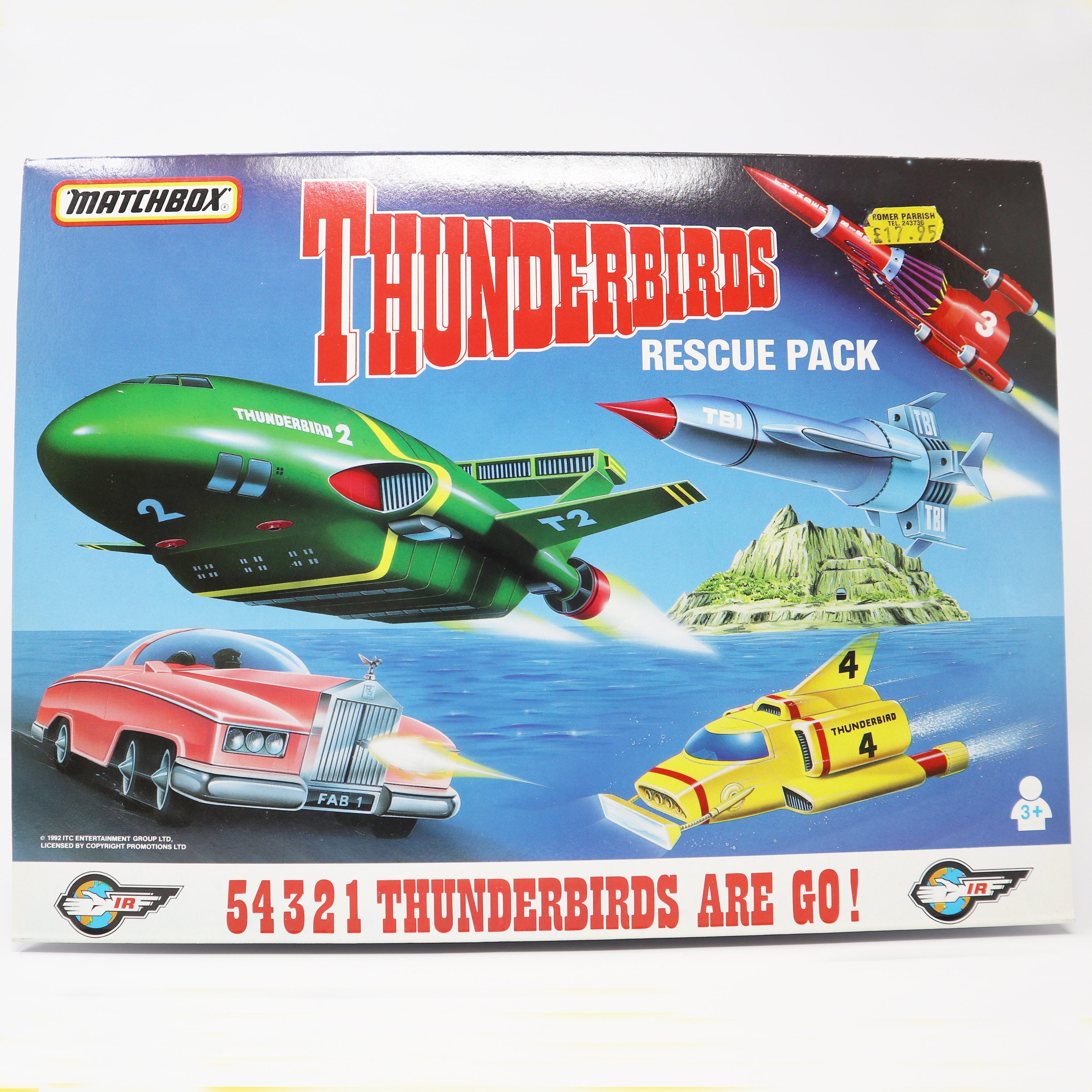 Thunderbirds TB2 with Mini TB4 Vehicle Multicolored 