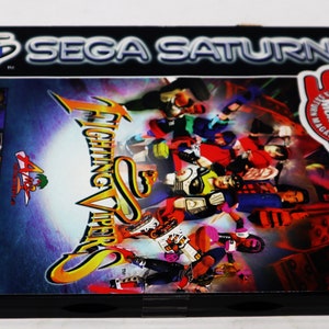 Vintage 1995 90s Sega Saturn Fighting Vipers Video Game Pal & French Secam 1 Player Retro image 4
