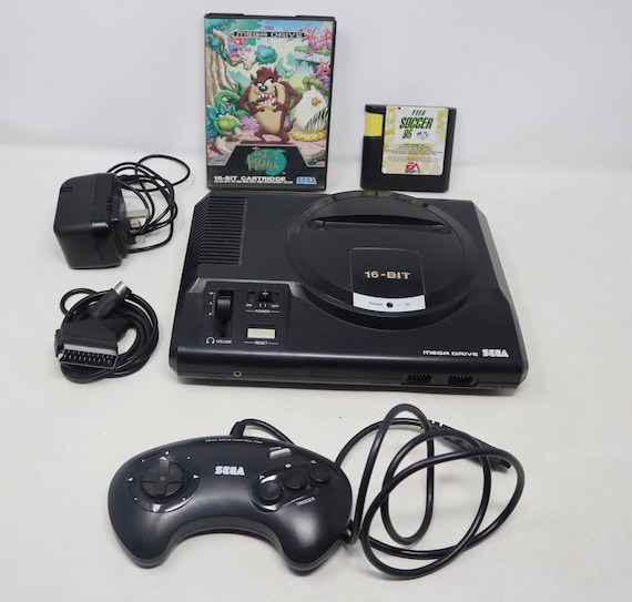 Vintage Sega Mega Drive Megadrive I 1 16-bit Pal Console 1601-05