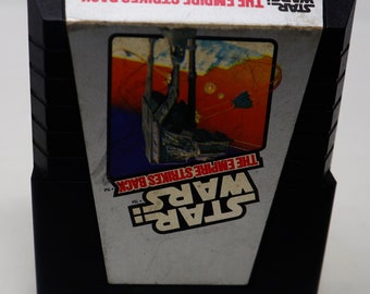 Star Wars : L'Empire Contre-attaque Sur Atari 2600 - Jeu Complet En Boîte