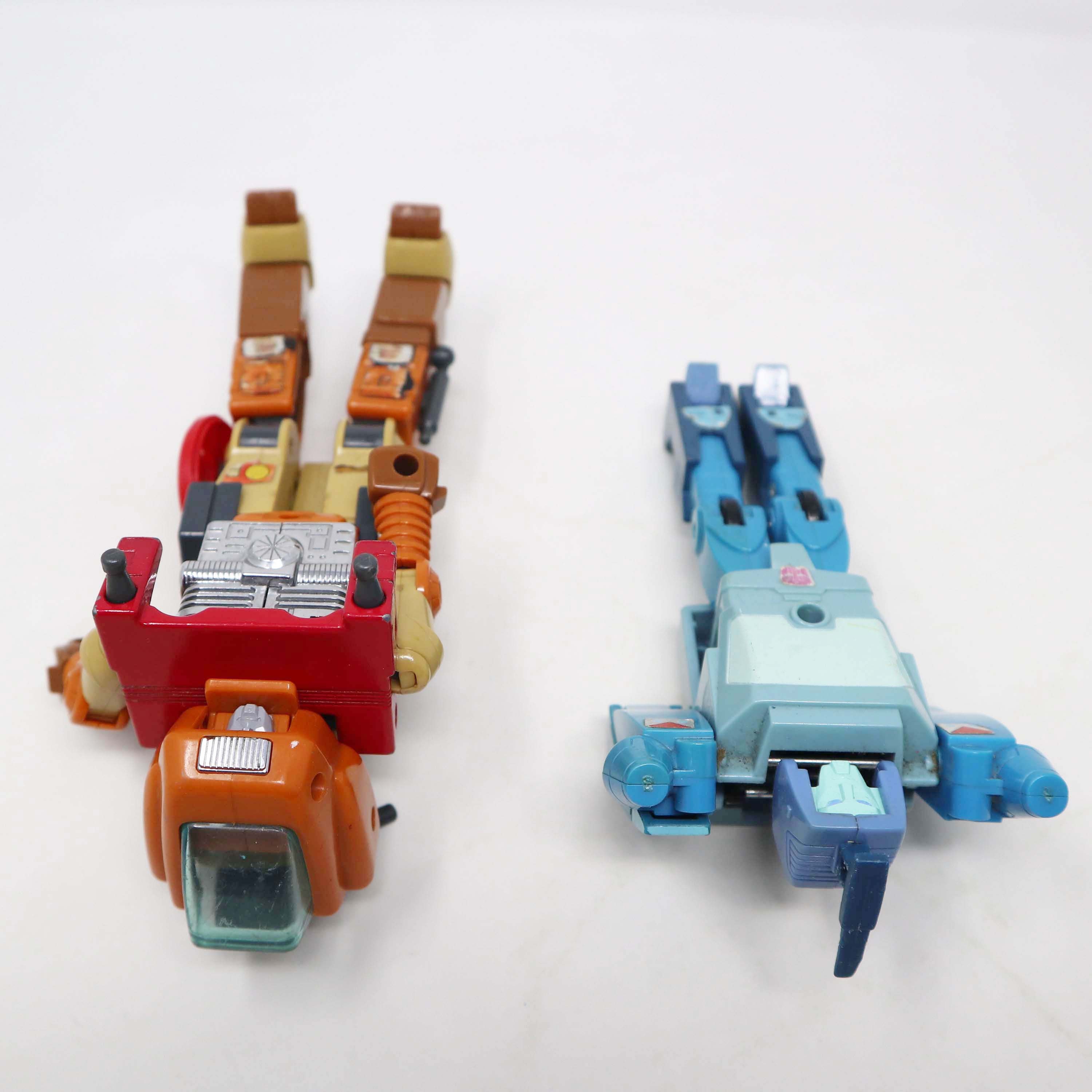 Vintage 1986 80s Hasbro Takara Transformers G1 Blurr & Wreck-gar 