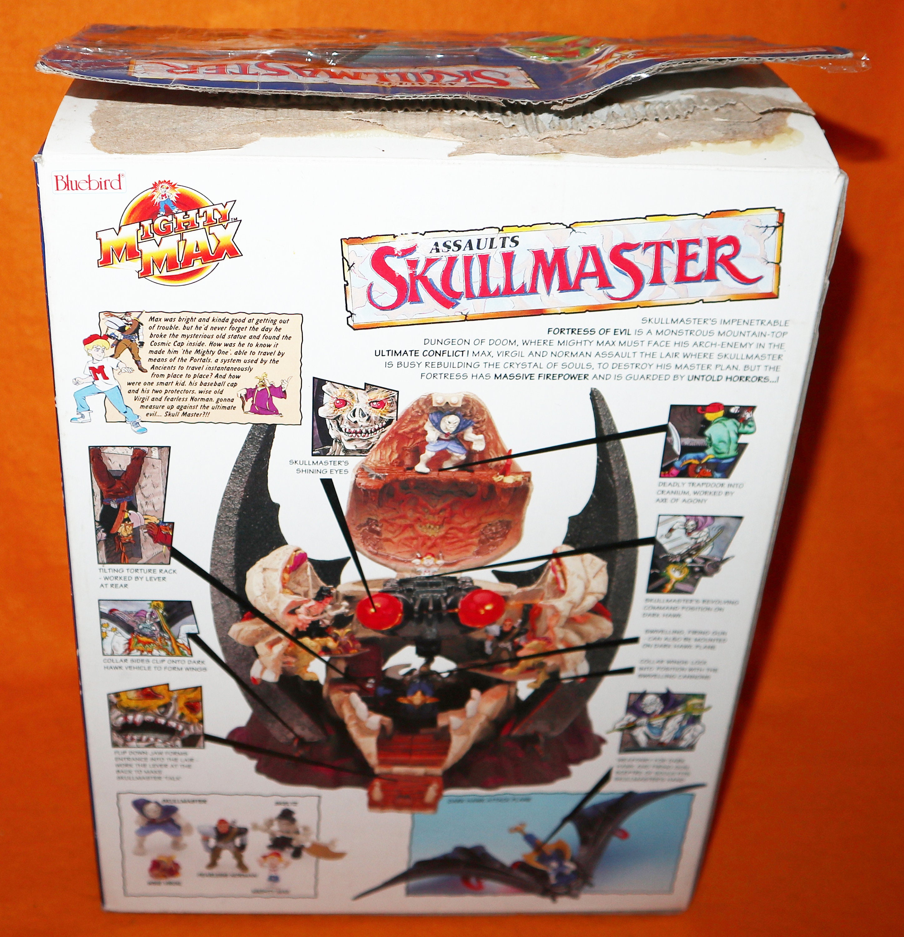 Vintage 1994 Bluebird Mighty Max Mega Heads Assaults Etsy