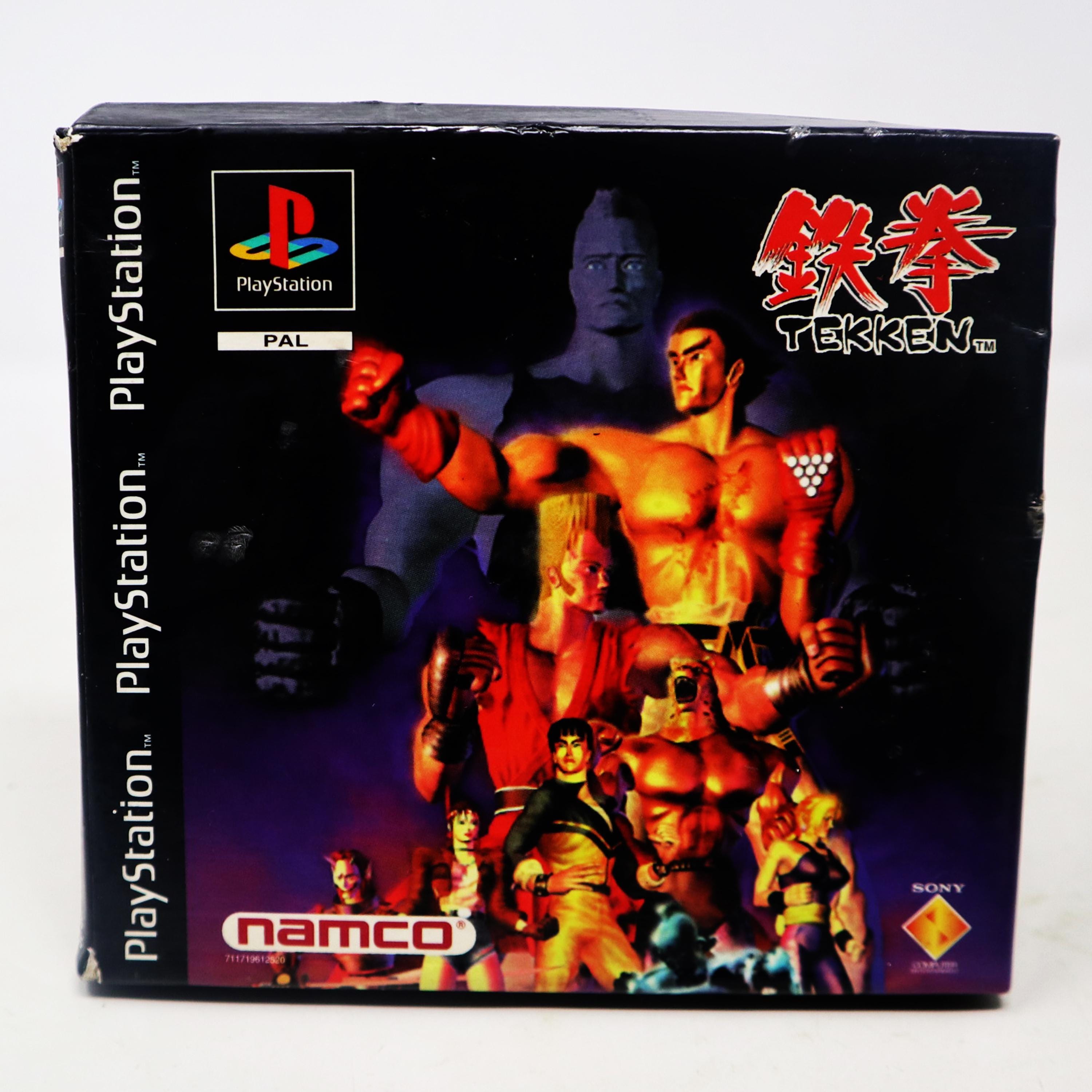 Vintage 1995 90s Playstation 1 PS1 Namco Tekken 1 Fighting Game