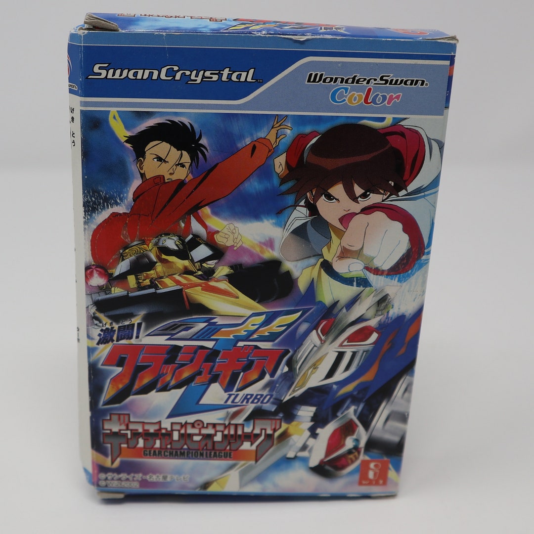 Vintage 1998 90s Bandai Wonder Swan Wonderswan Color Colour Crash