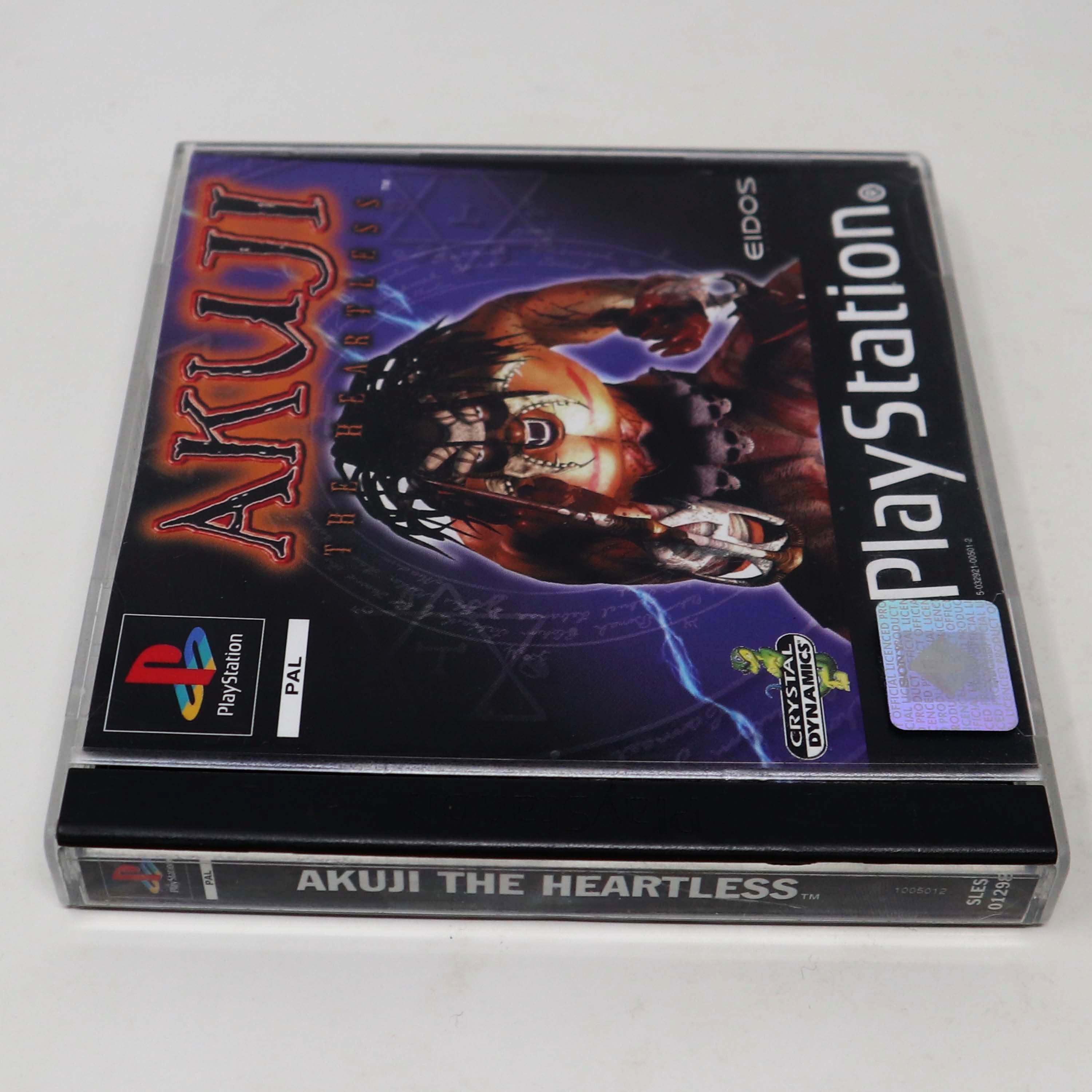 Vintage 1999 90s Playstation 1 PS1 Akuji the Heartless Video