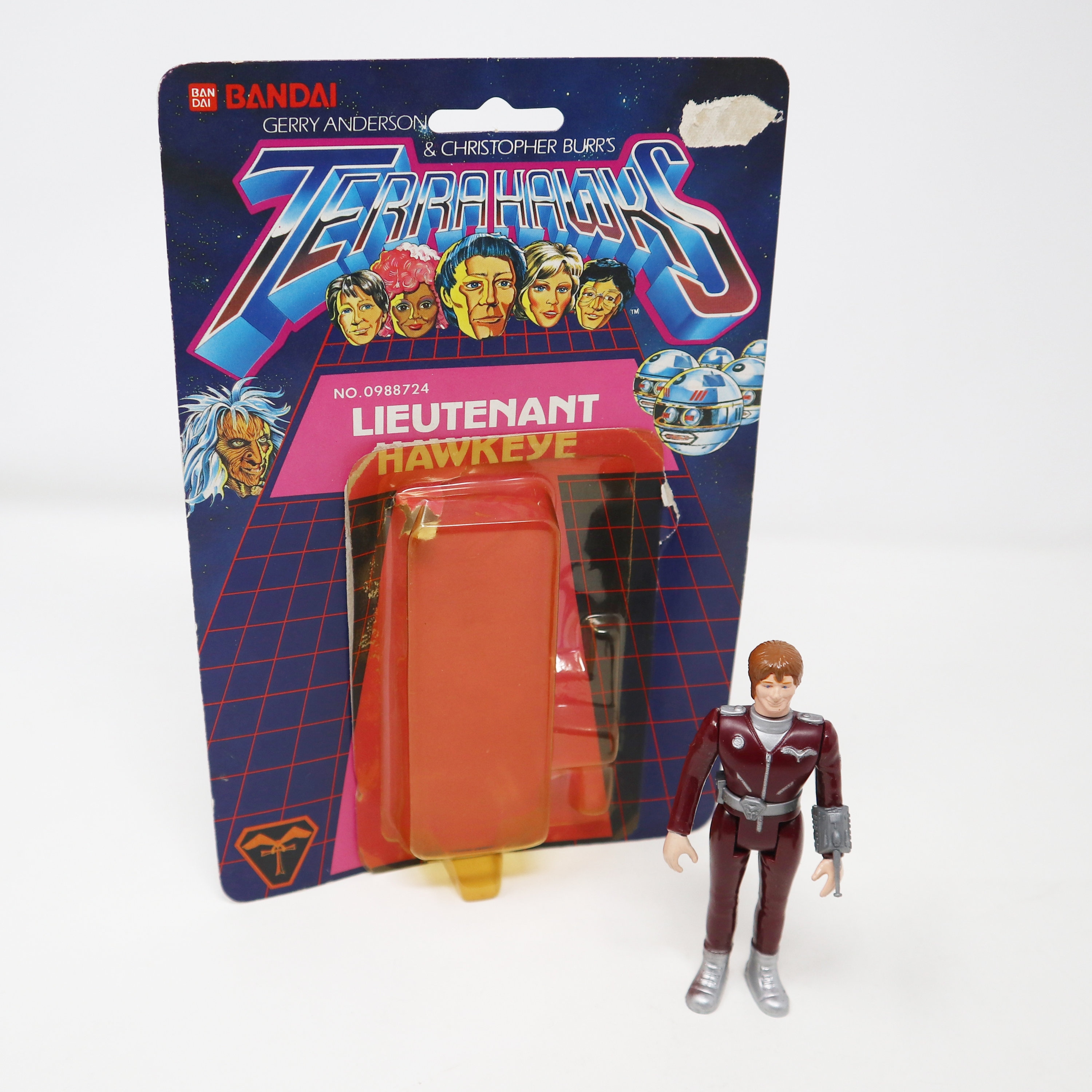 Vintage 1983 80s Bandai Terrahawks No. 988724 Lieutenant Hawkeye