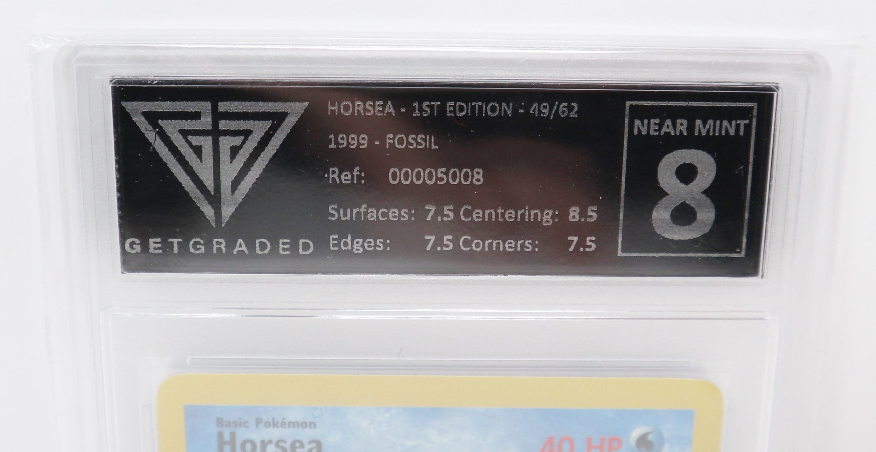 Vintage 1999 90s Nintendo Pokemon Horsea 1st Edition 49/62 Fossil Trading  Game Card Get Graded Near Mint 8 Rare - Etsy