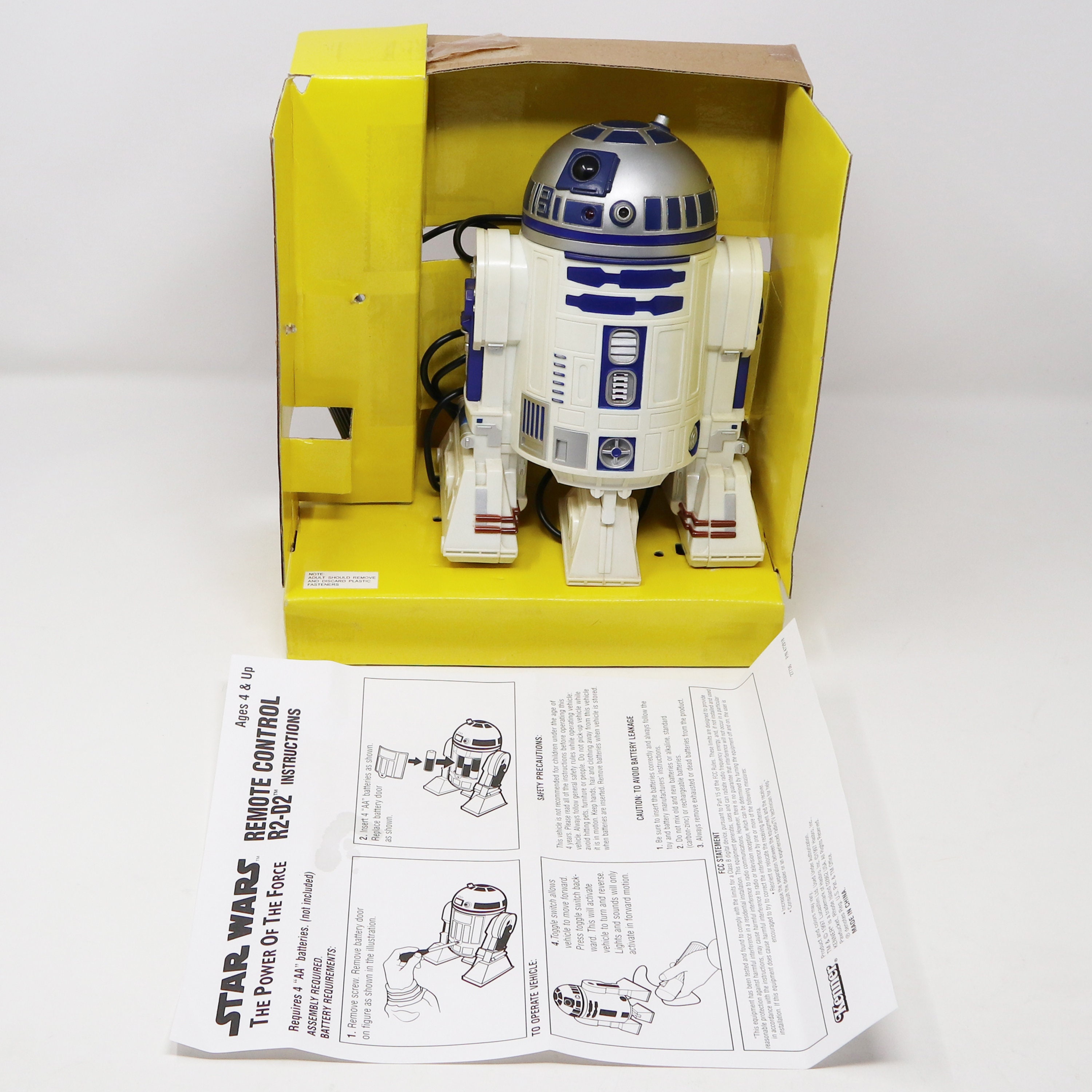 Star Wars Power of the Force Electronic Remote Control R2-D2
