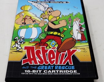 Jeu Vidéo Astérix And The Great Rescue - Version PAL Pour Sega Megadrive, Bon état