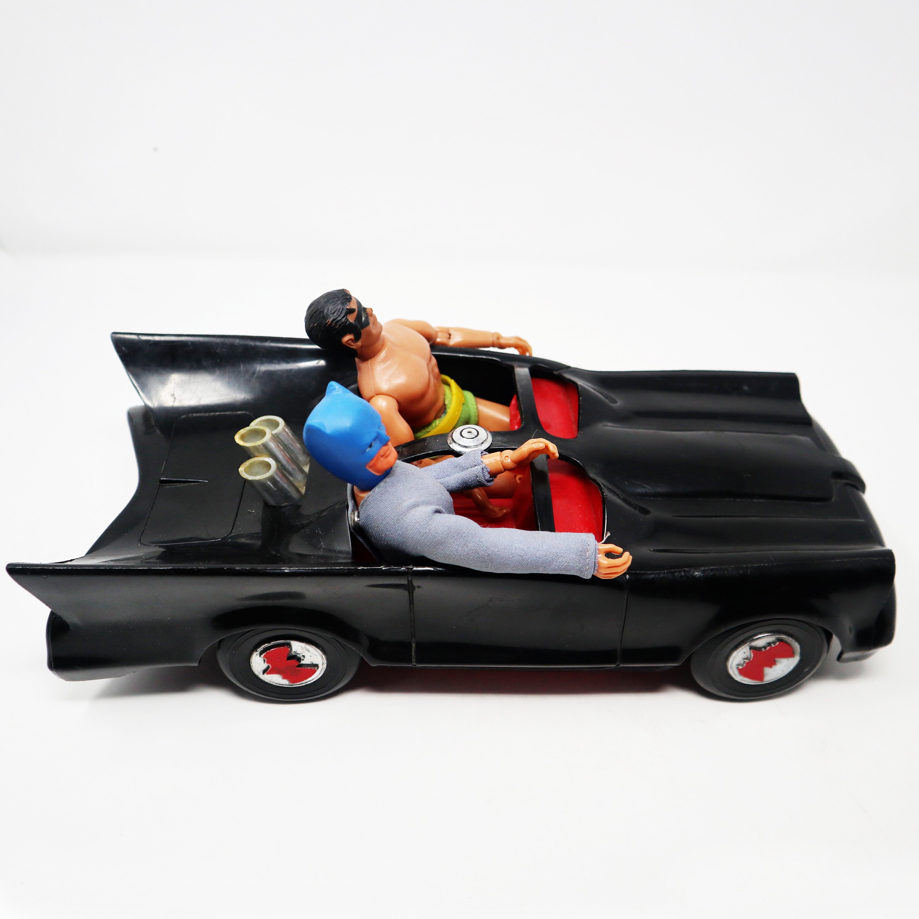 Vintage 1974 Mego Corporation Batman's Batmobile Car Boxed