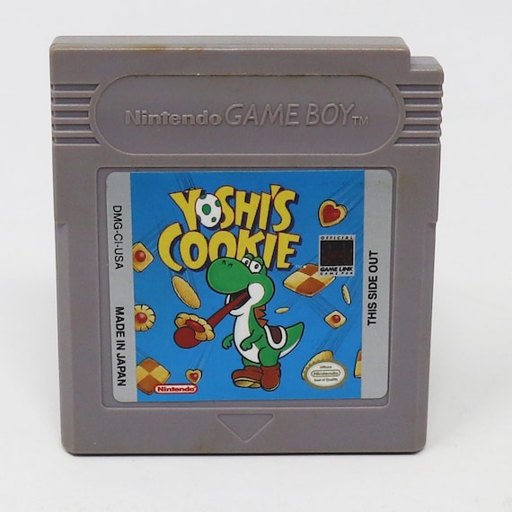 Vintage 1990s Game Boy Compact Video Game System Yoshi's
