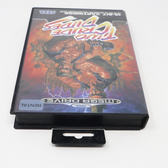 Jeu SEGA Megadrive Two Crude Dudes – Version PAL, 1993, Manuel Inclus, Neuf Scellé