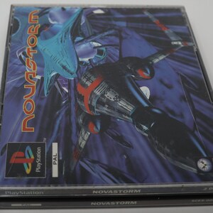 Vintage 1995 90s Playstation 1 PS1 Novastorm Video Game Pal Version 1 Player image 3