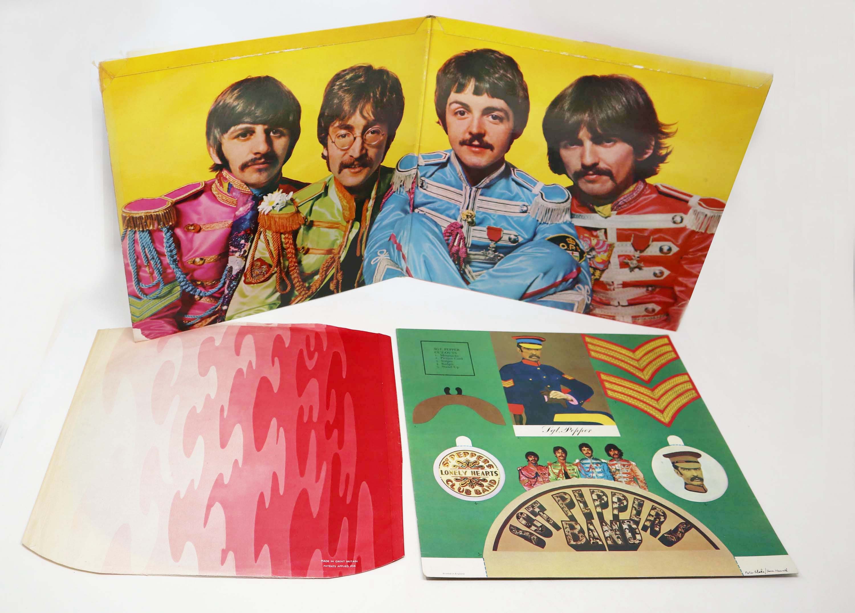 レコード　UK盤　パーロフォンラベル　サージェントペパーズ　ビートルズ　送料込み Amazon.co.jp: THE BEATLES. Sgt Peppers Lonely Hearts Club