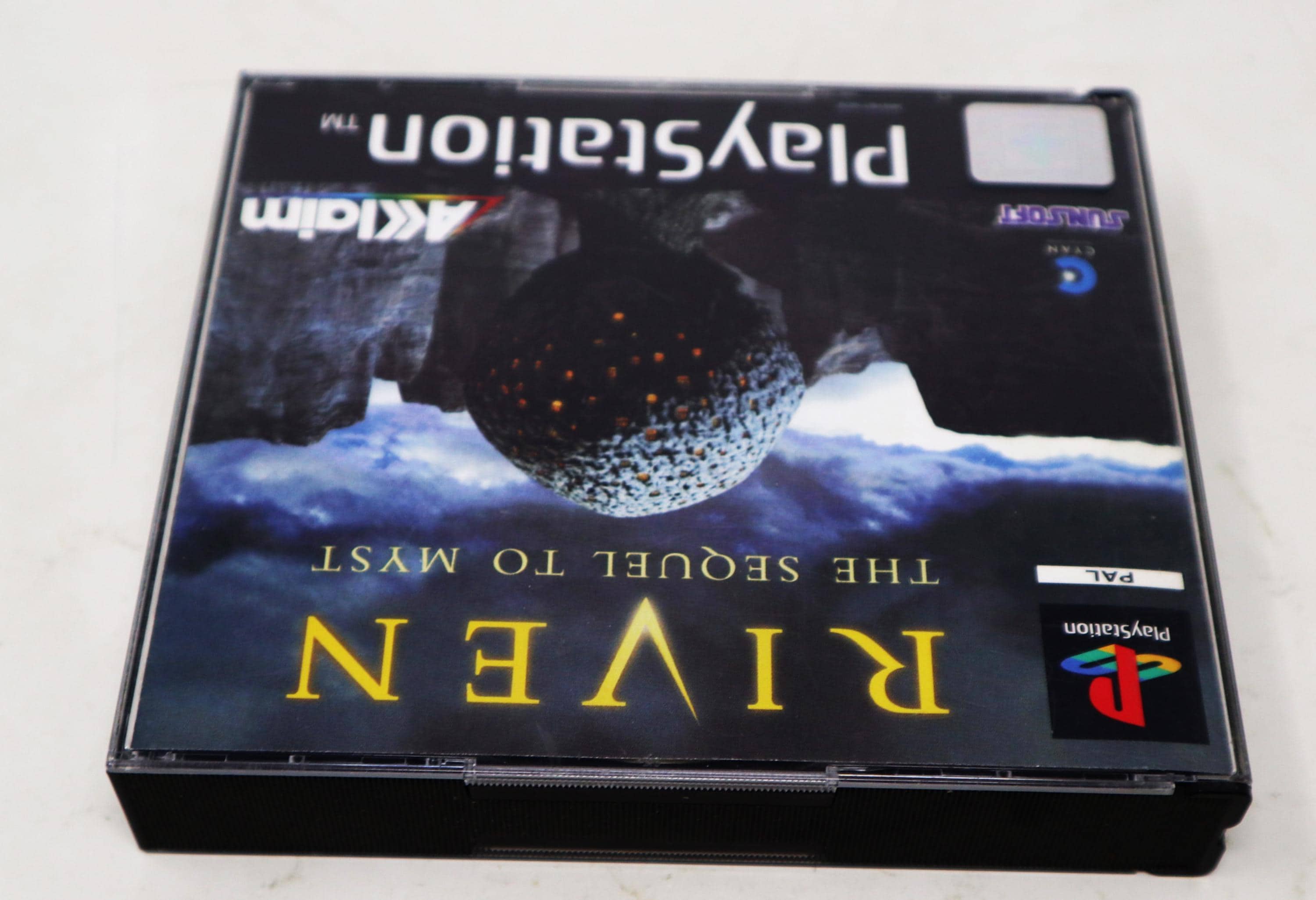 Riven: The Sequel To Myst – PS1 (PlayStation 1) – PAL – Sans Notice – État Correct