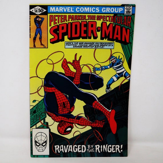 Vintage 1981 80s Marvel Comics Peter Parker the Spectacular Spider
