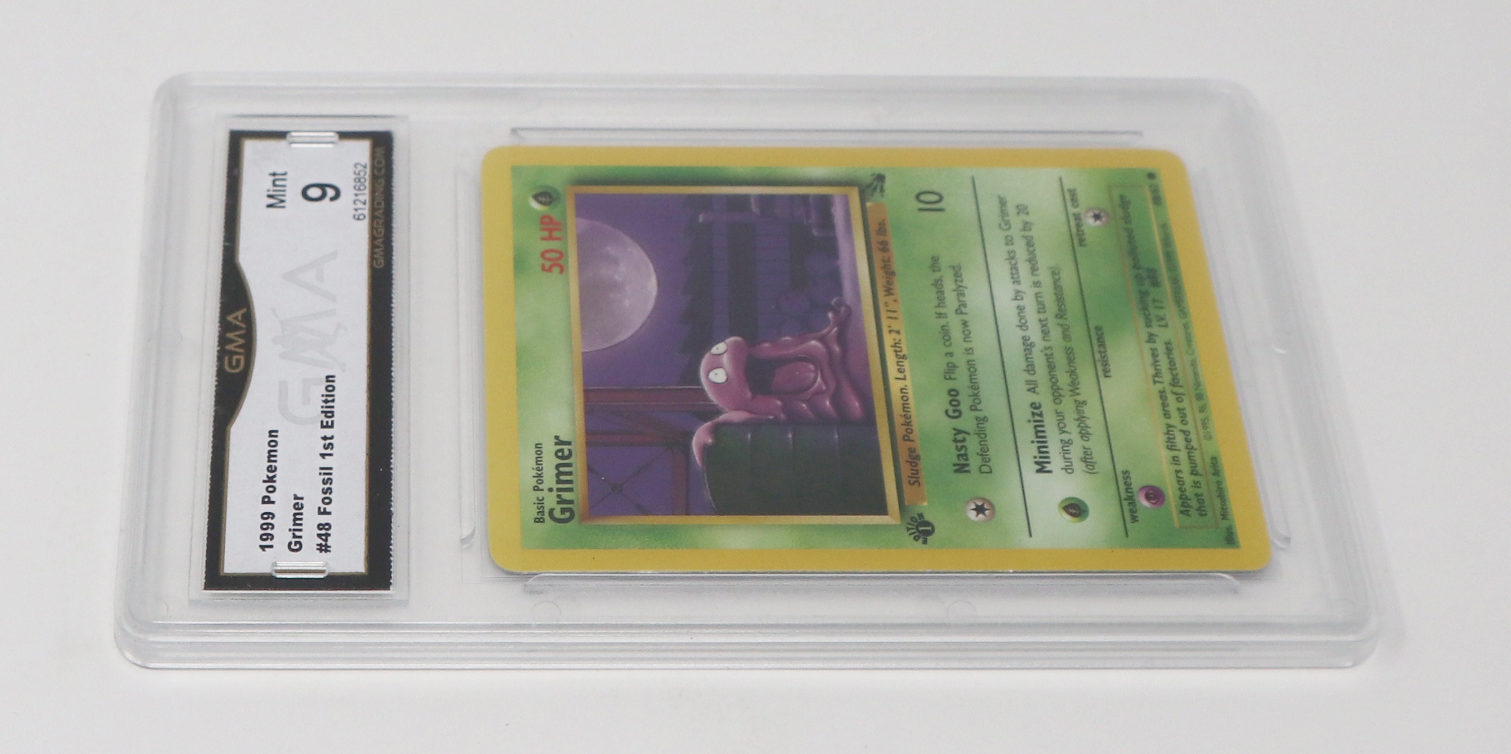 first edition grimer pokemon card Gastly No. 092 Mystery of the Fossil Japanese Pokemon [PL] (2) – JustEncased