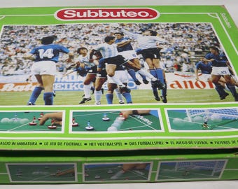 Subbuteo Euro 96 Set 60260 – Jeu De Foot Vintage 1996 – Boîte Incomplète + Extras