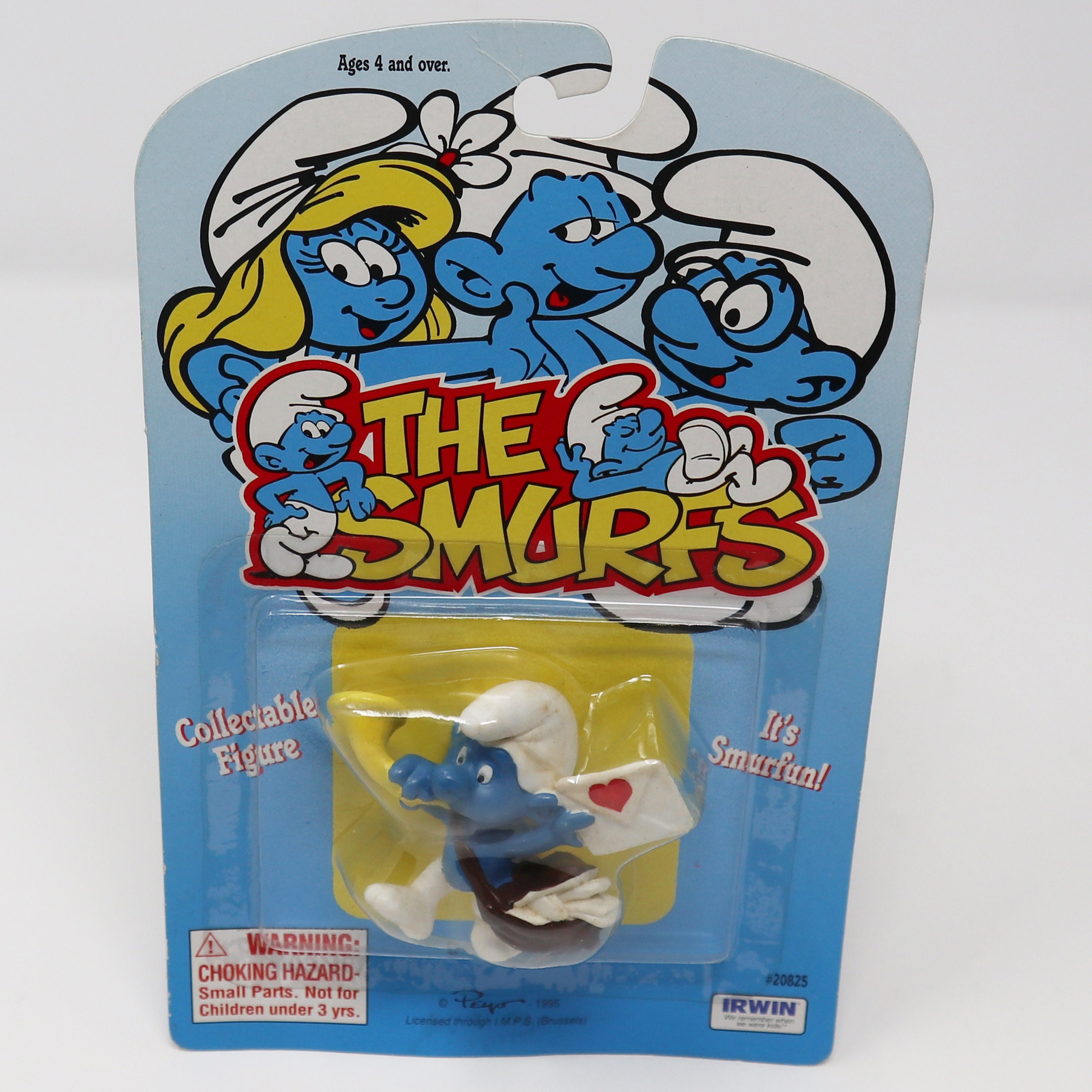 2022新作 ビンテージ スマーフ PVC フィギュア smurf ラブレター 郵便