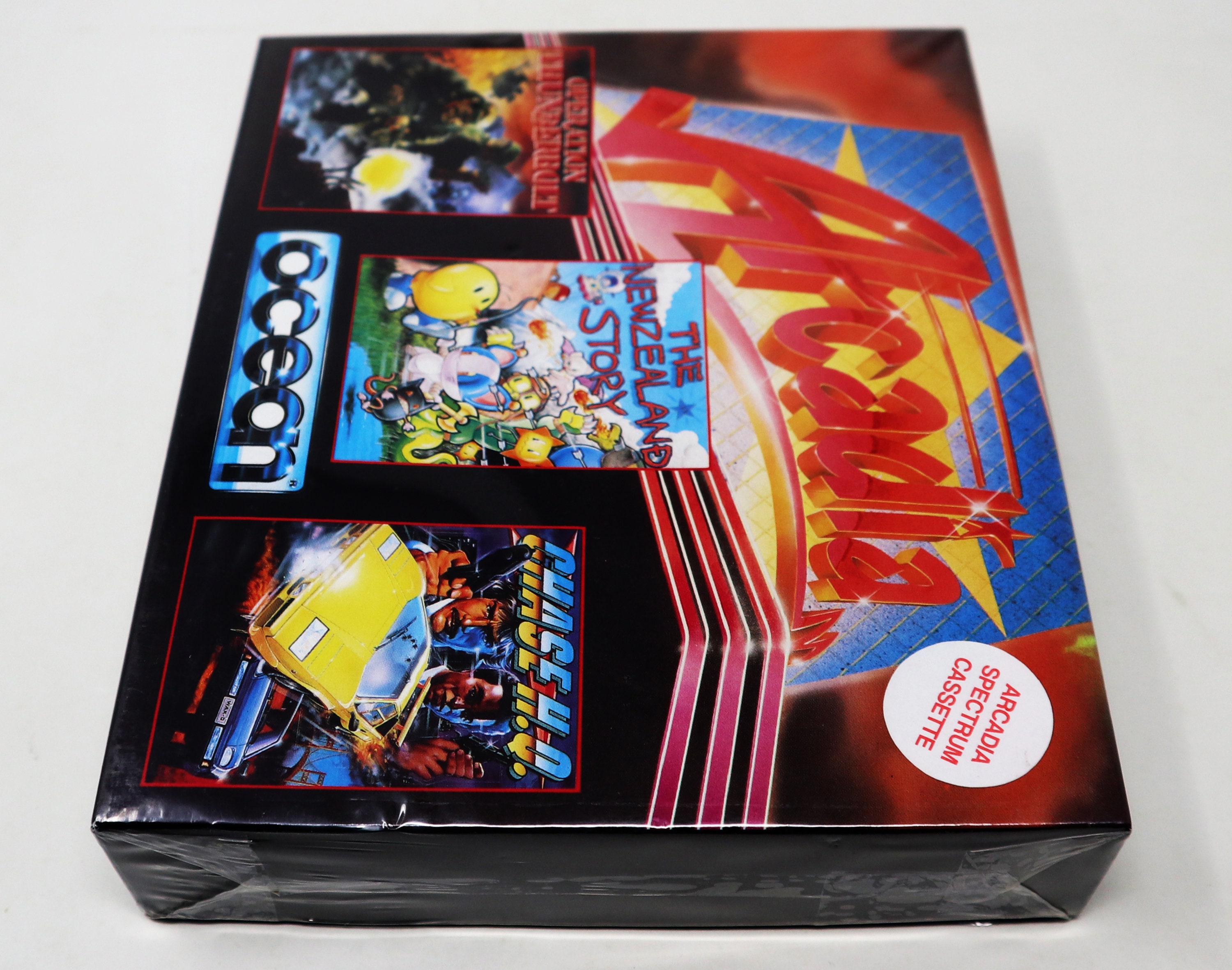 Cinta de casete vintage Sinclair ZX Spectrum Ocean Arcadia