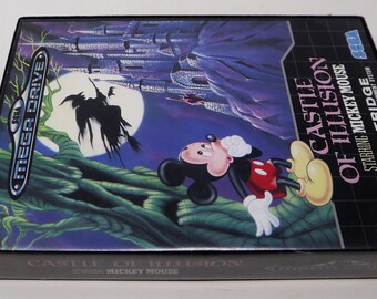 Porte-Clés Rétro Castle Of Illusion - Mickey Mouse Sega Mega Drive - Neuf Dans Son Emballage