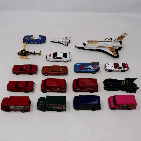 Vintage Corgi Juniors 007 Kojak Coca Cola Batman Superman Spider