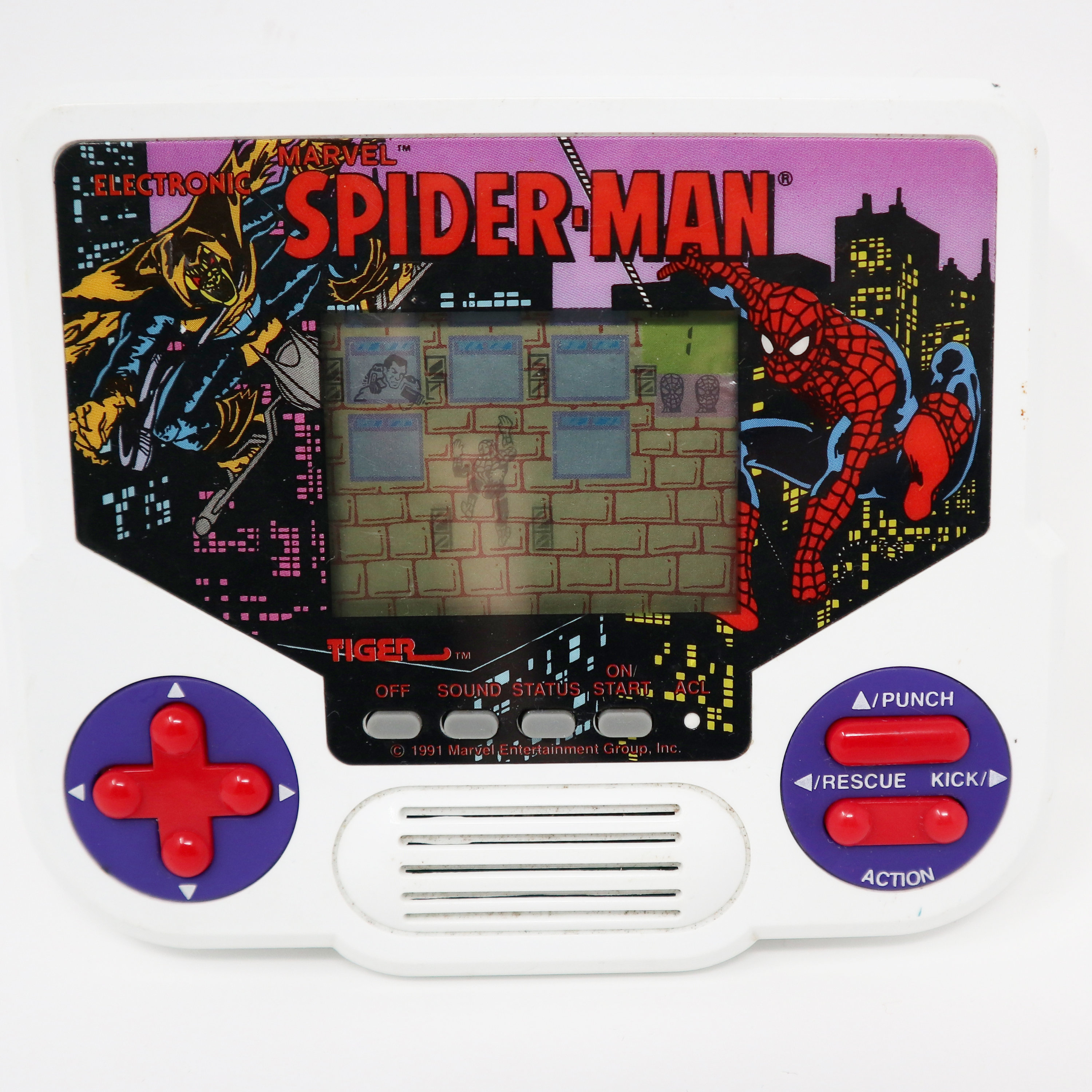Vintage 1988 80s Tiger Electronic Marvel Spider-man