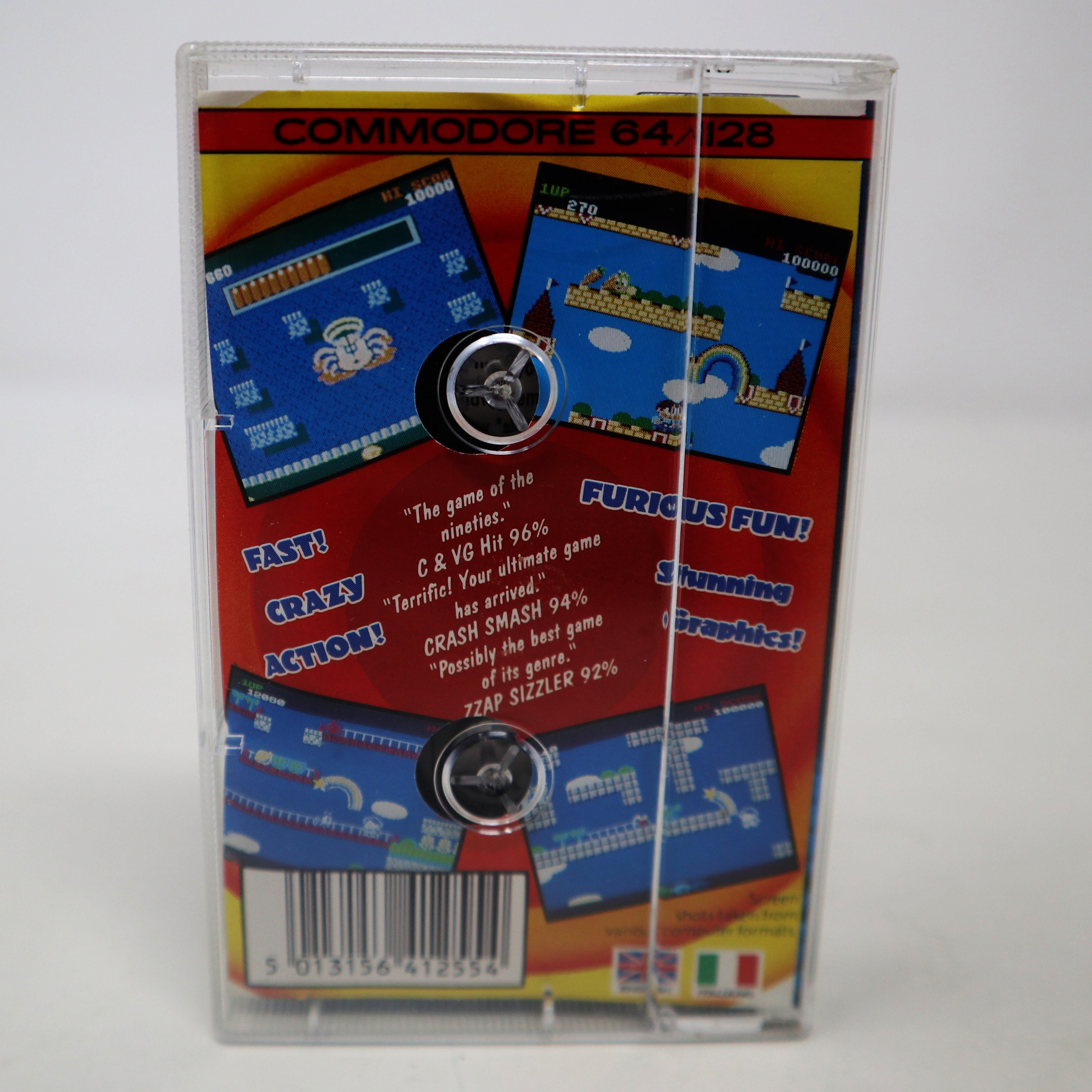 Jeu Commodore 64 Sur Cassette – Reel Action 16 – Occasion