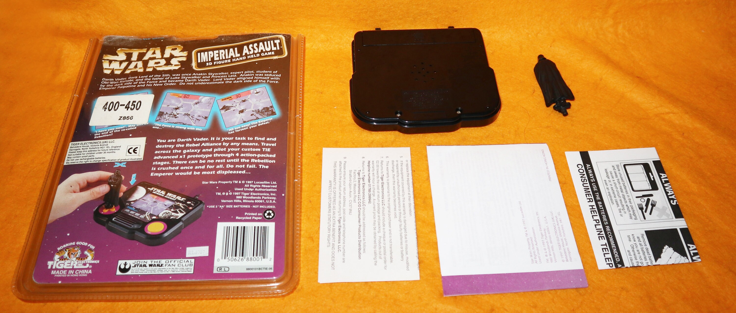 Vintage 1997 90s Tiger Electronic Star Wars Imperial Assault 3D