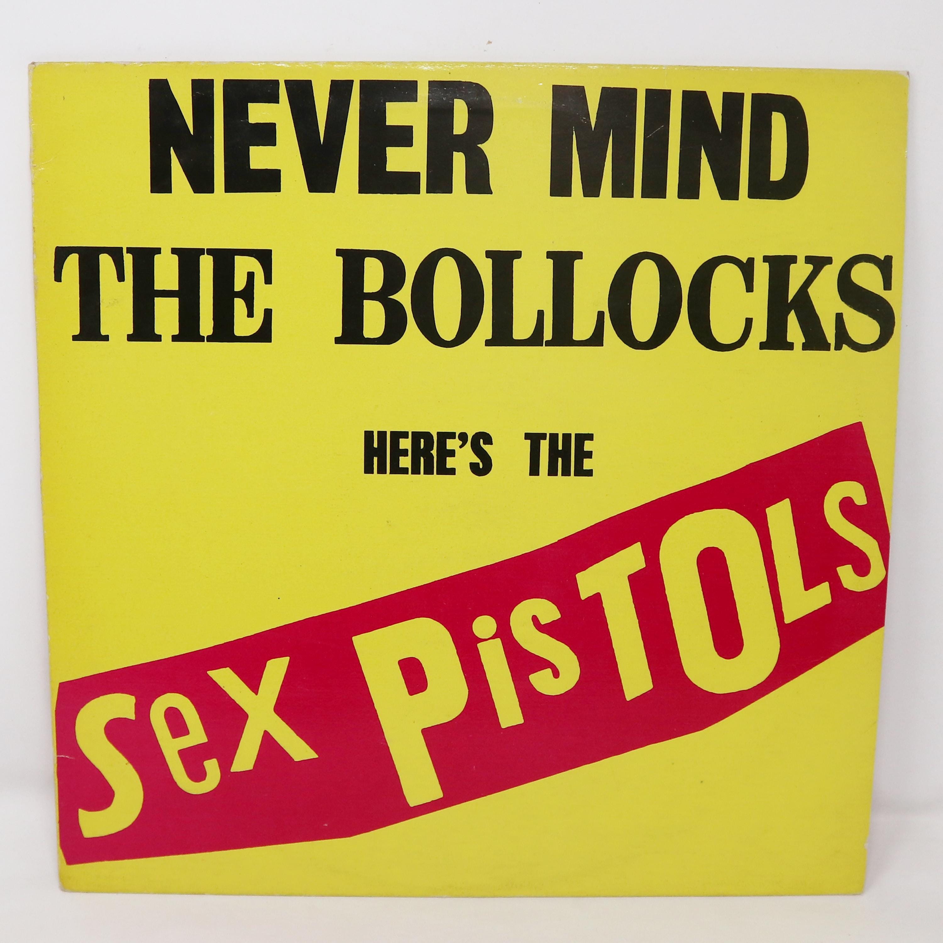 Vintage 1983 80s Virgin Records Never Mind the Bollocks Here's the