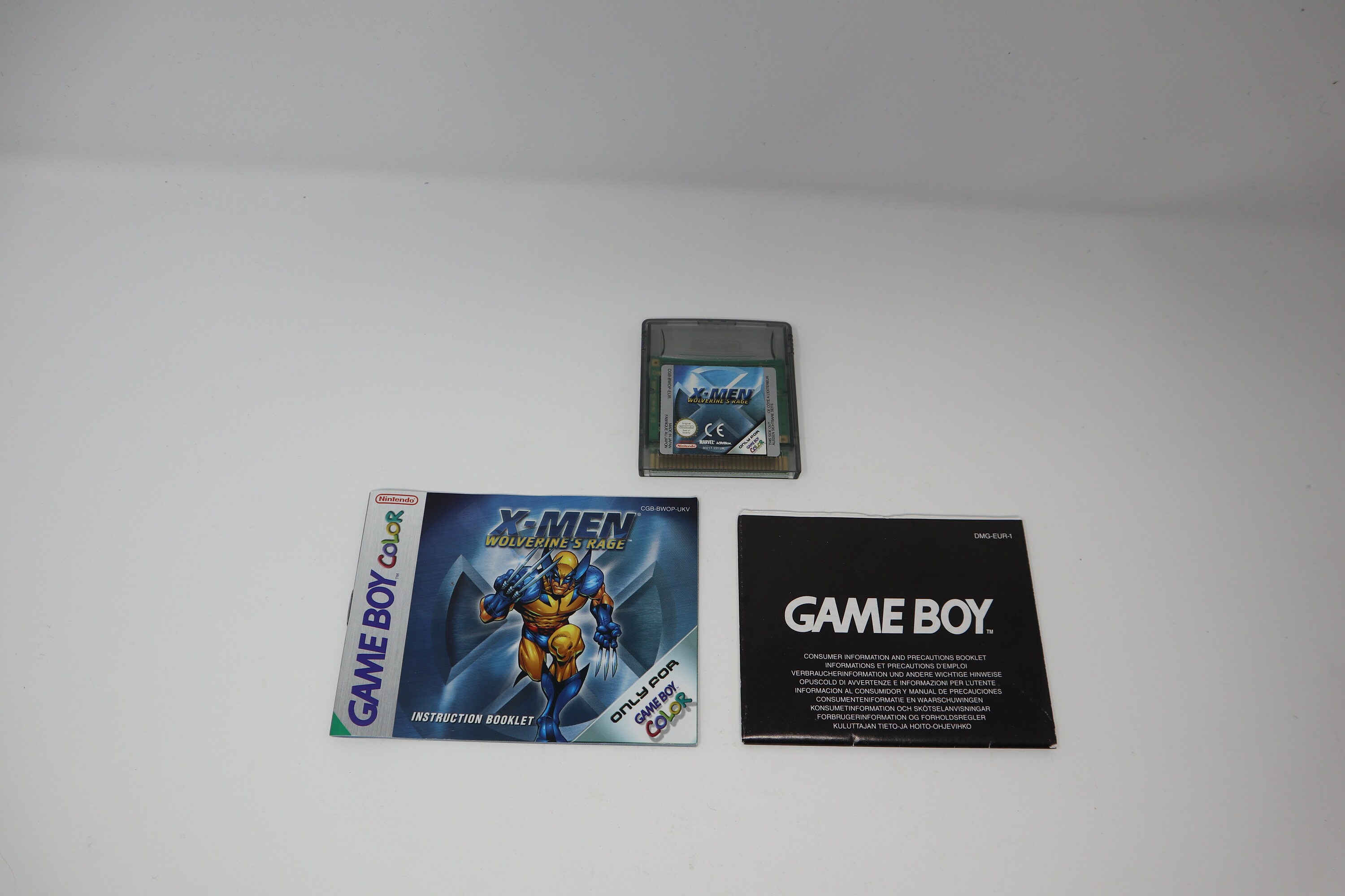 X-Men: Wolverine's Rage (Nintendo Game Boy Color, 2001) for