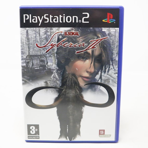 Vintage 2004 Sony Playstation 2 PS2 Syberia II 2 Video Game PAL 1