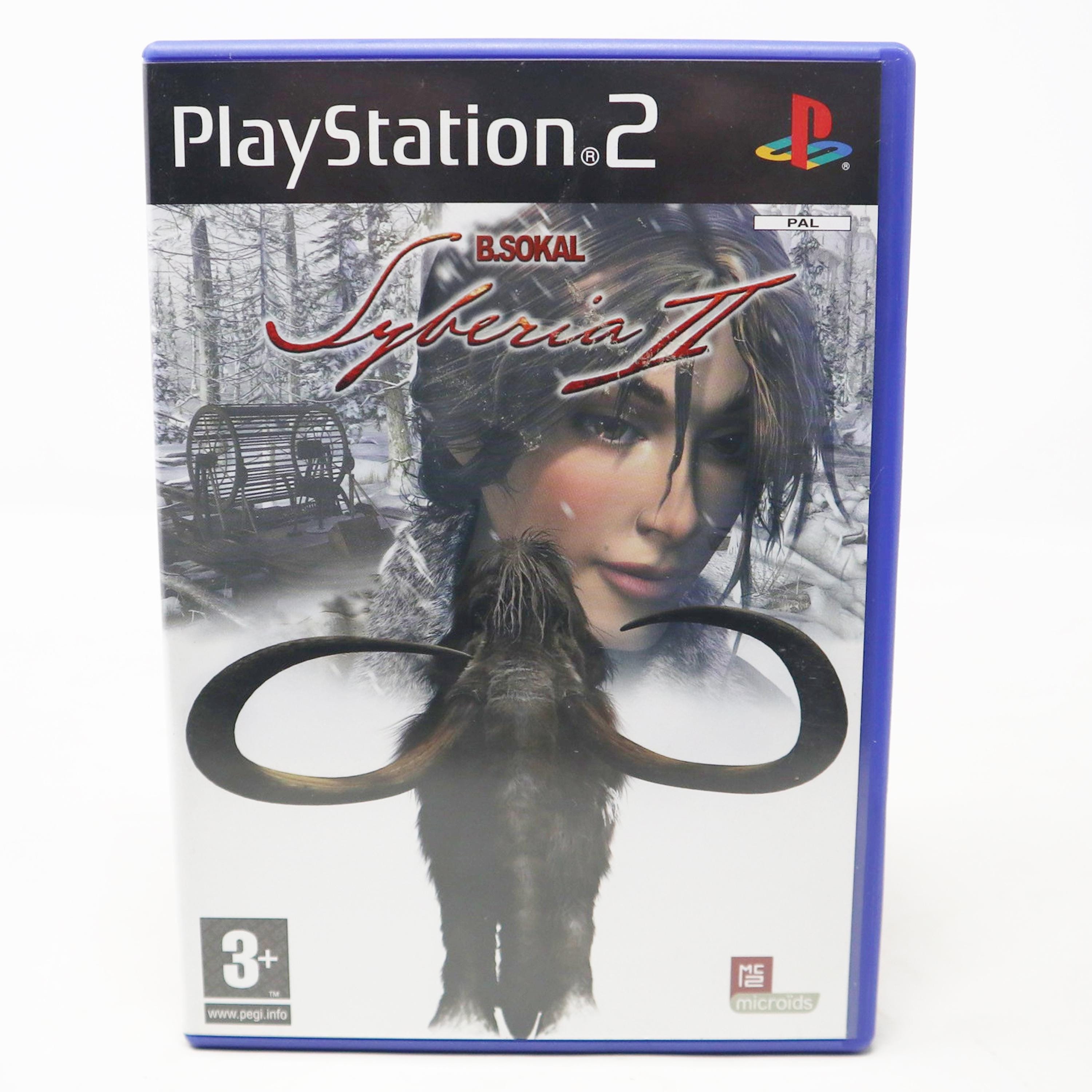 Vintage 2004 Sony Playstation 2 PS2 Syberia II 2 Video Game PAL 1