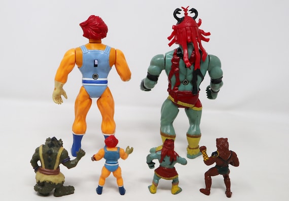 Vintage 1985 80s LJN Toys Thundercats Lion-o & Mumm-ra Vintage 1985 80s LJN Toys Thundercats Lion-o & Mumm-ra