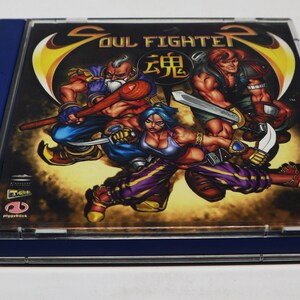 Vintage 1999 90s Sega Dreamcast Soul Fighter Video Game PAL Version 1 Player image 5