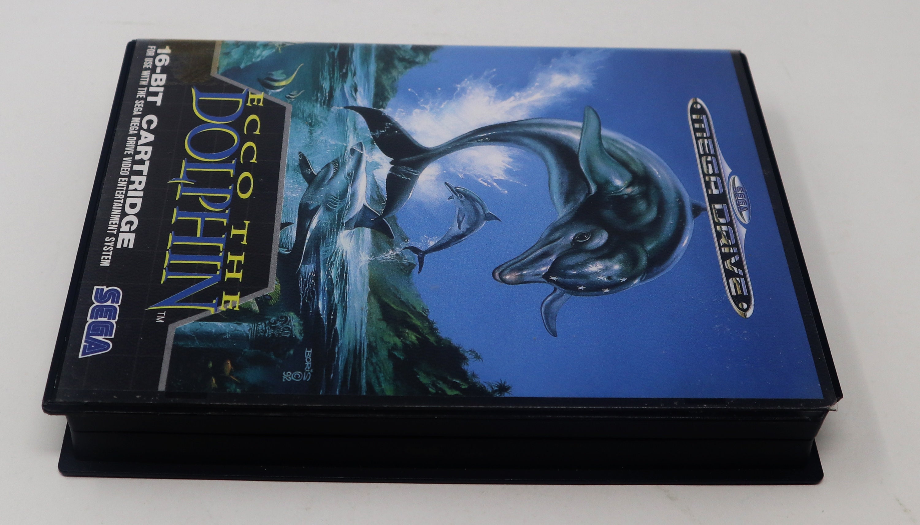 Vintage 1992 90s Sega Mega Drive Megadrive Ecco the Dolphin