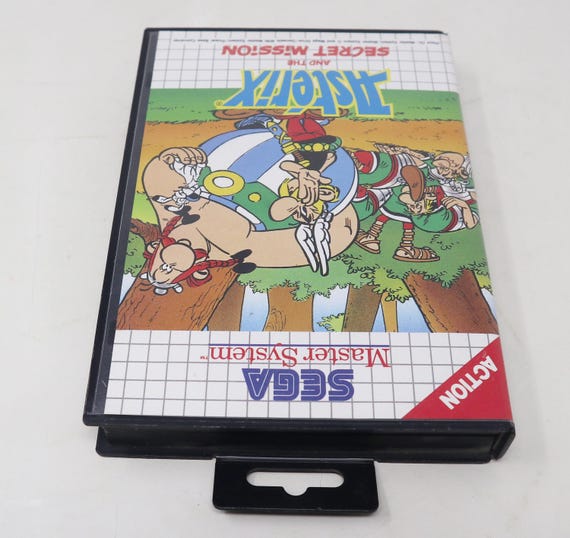 Vintage 1993 90s Sega Master System Asterix and the Secret Mission