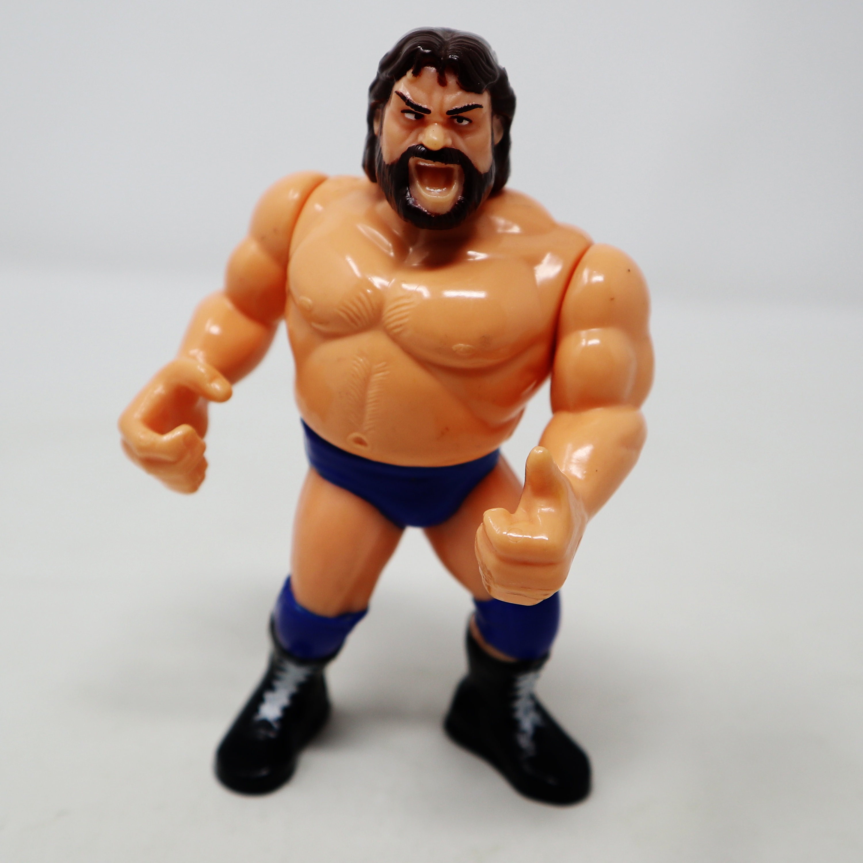 WWF WWE HASBRO SIMBA WENTOYS WRESTLING FIGURE JIM HACKSAW DUGGAN USED