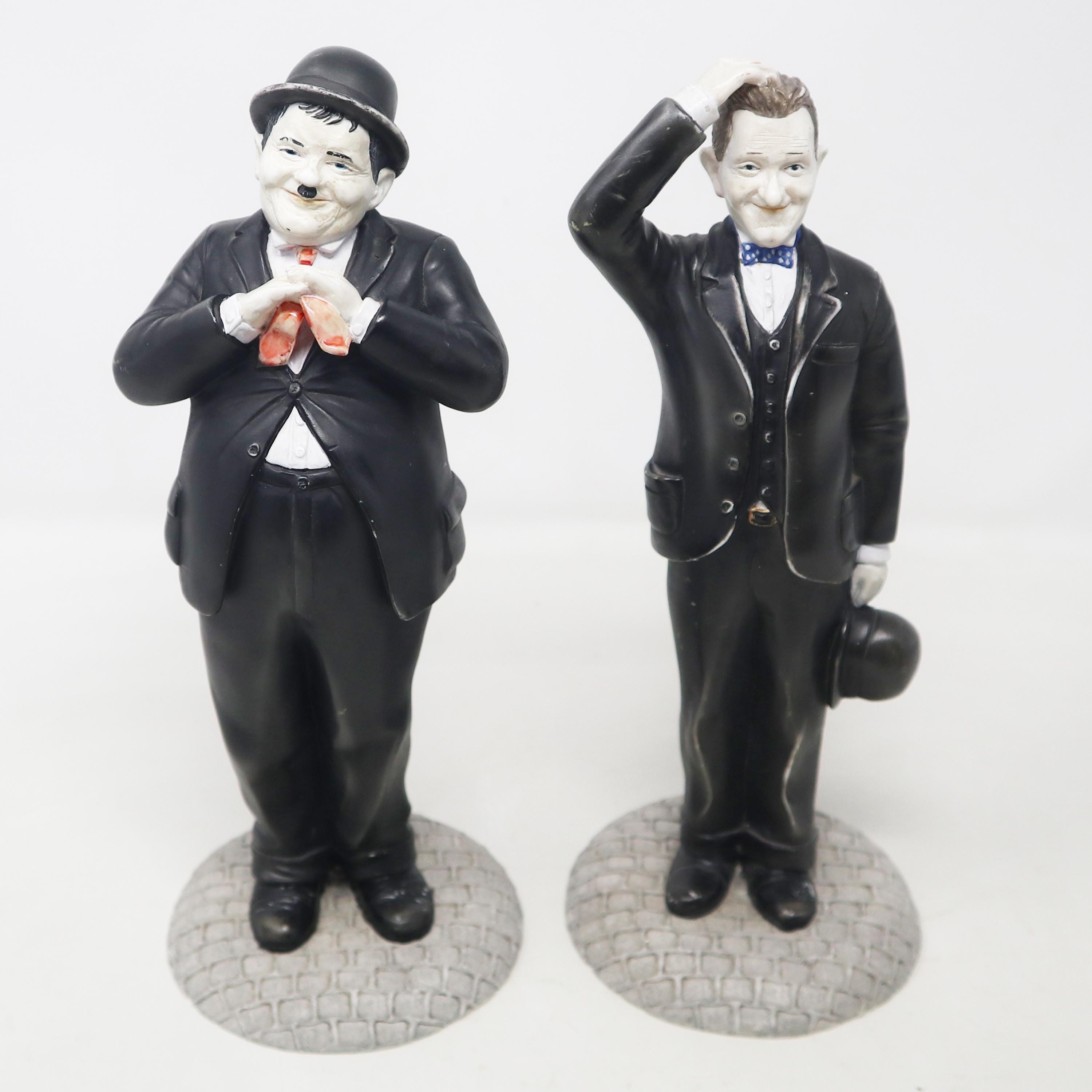 Vintage 1997 90s the Leonardo Collection Stan Laurel & Oliver