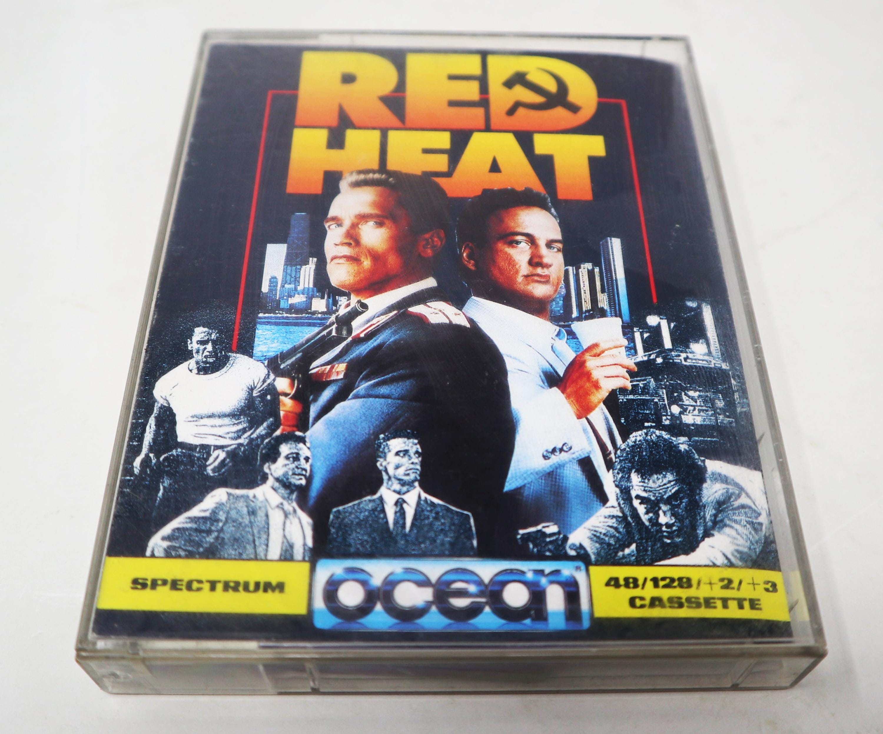 Vintage 1989 80s Spectrum 48K 128K +2 +3 Ocean Red Heat Game