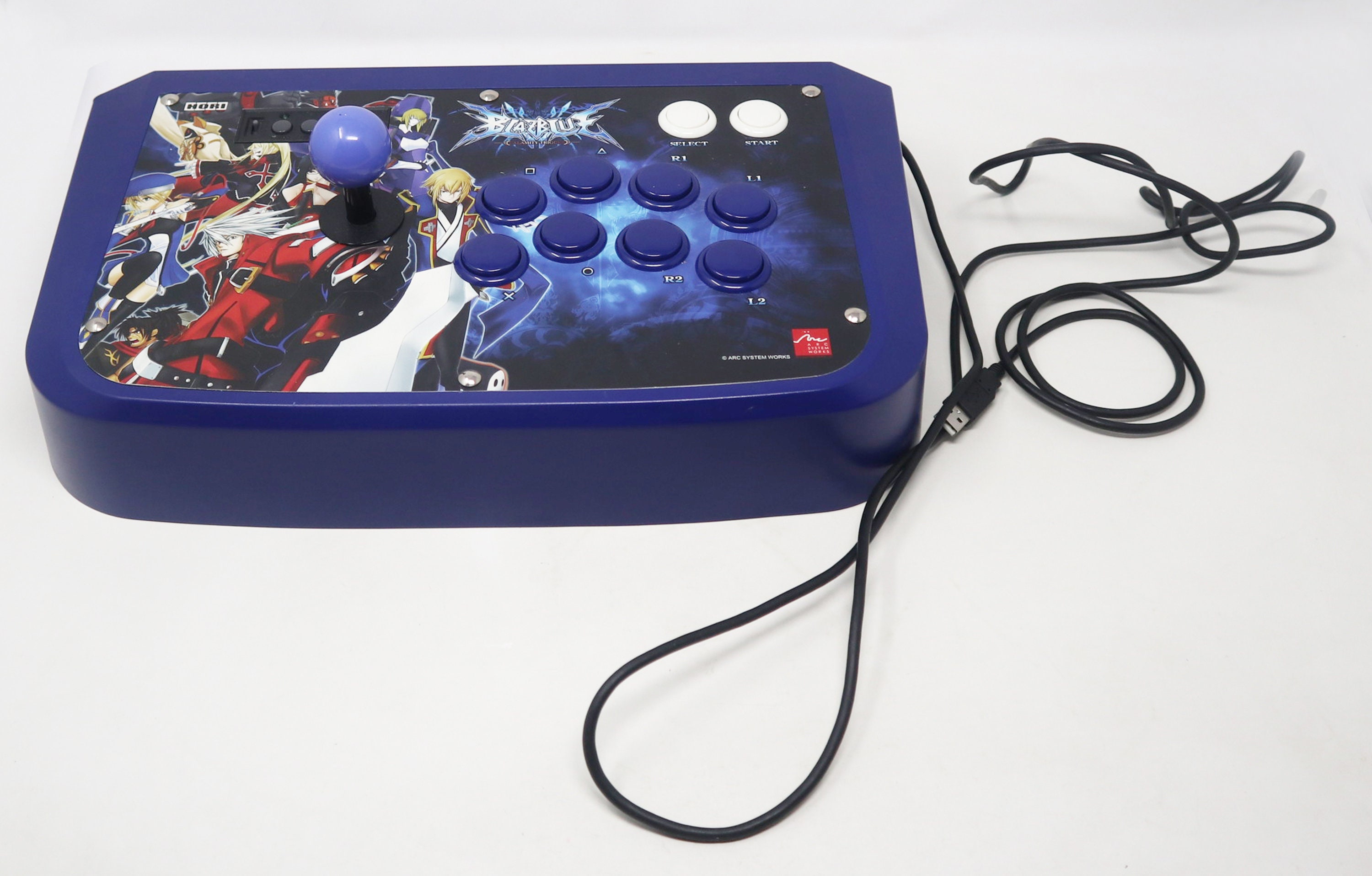 HORI PS4-032 BLAZBLUE 対応スティック　美品 Blazblue Centralfiction Fighting Stick for PlayStation 4