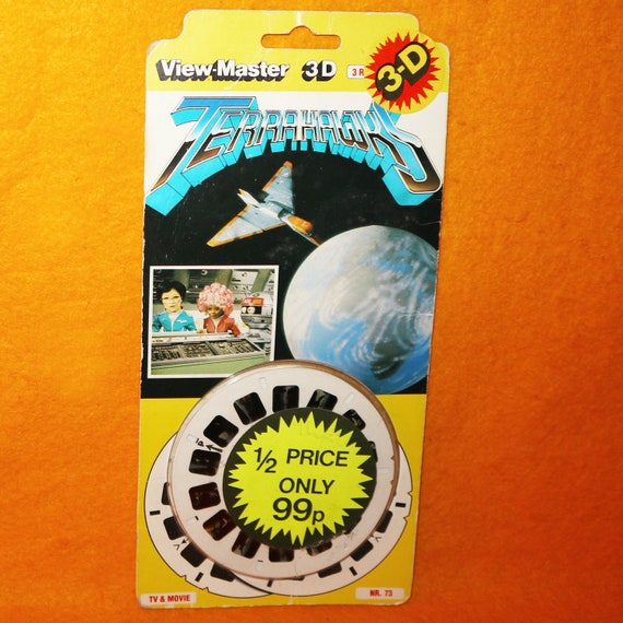 Vintage 1983 80s View-master 3D Terrahawks TV & Movie Reels NR. 73 MOC  Carded Sealed Retro 