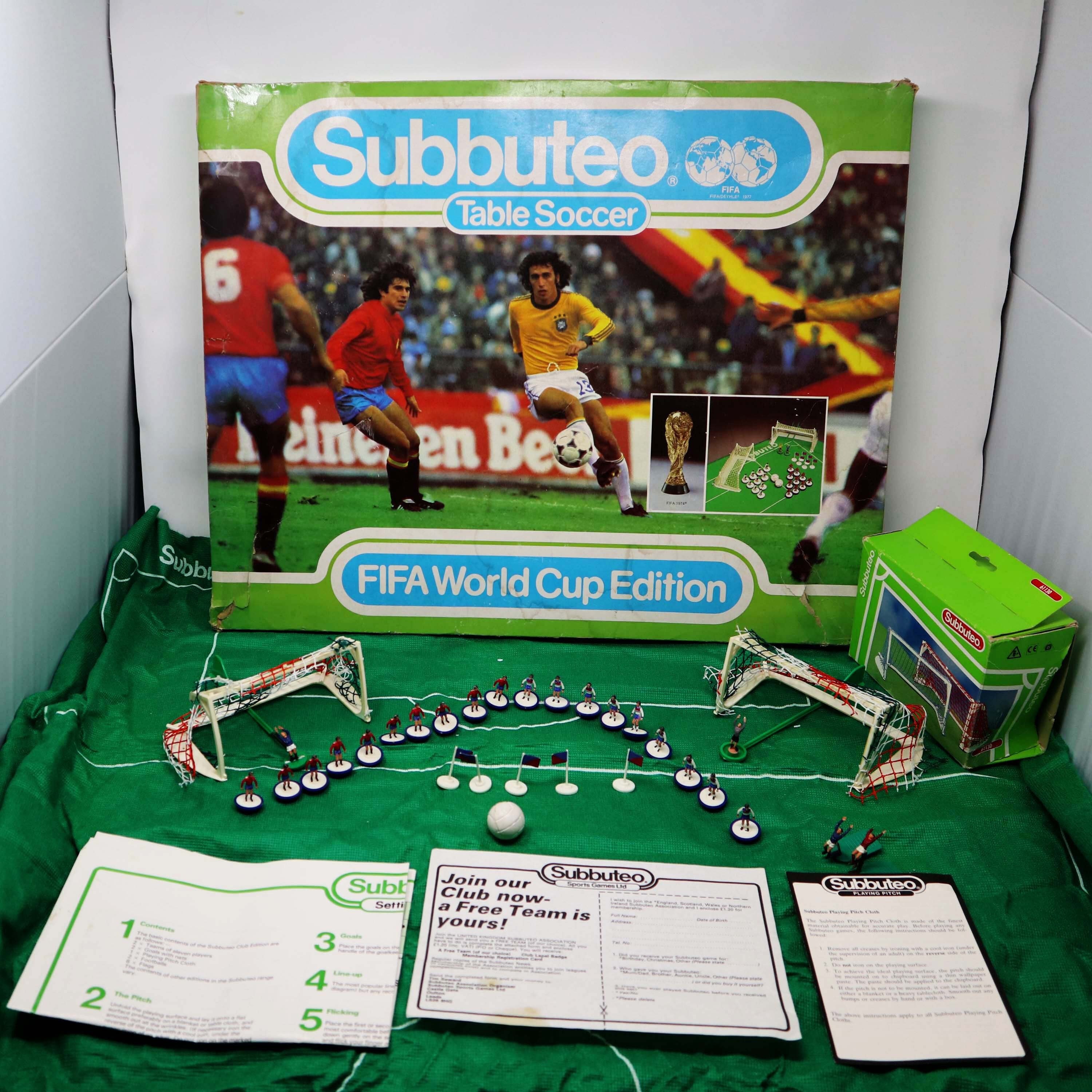 Vintage Subbuteo the Football Game FIFA World Cup Edition Vintage Subbuteo the Football Game FIFA World Cup Edition