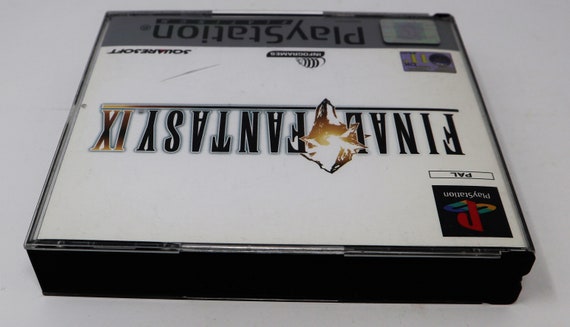 Vintage 2000 2001 Playstation Platinum 1 PS1 Final Fantasy IX